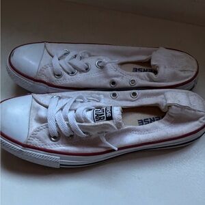 Converse White Canvas Sneakers Classic Style